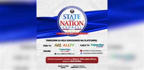 soank ang live|Special 'SONA 2024' coverage ng ABS.